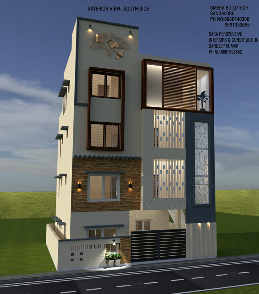 Premium Residence, Bangalore - Residential project in Bangalore. 3,800 Sft · Design & Build